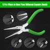 SPEEDWOX 6-Piece Mini Pliers Set Include 5" Bead Crimping Pliers