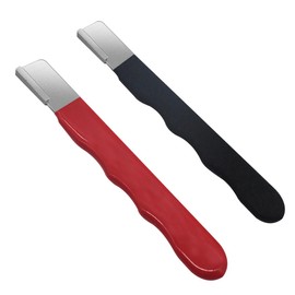 Garden Tool Sharpener,2pcs Portable Garden Tool Blade Sharpener for Axe,Machete, Knife,Hedge Shears,Scissors,Hatchets,Pruners, Loppers, Lawn Mower Blade