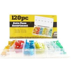 120pc Trade Quality Automotive Car Fuse Set AU296