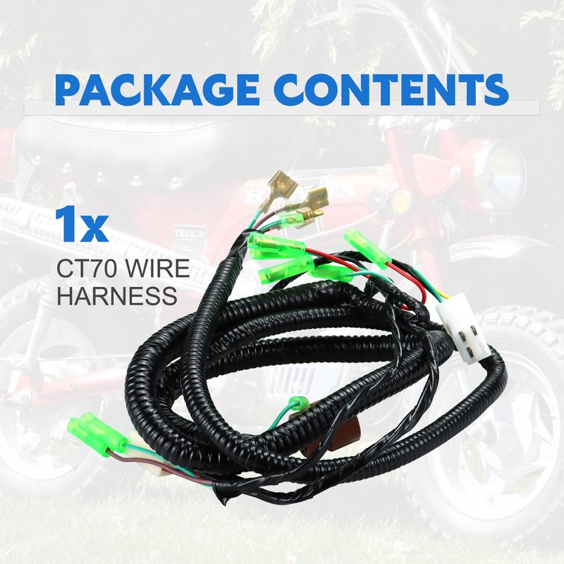 Honda CT70 K0 / HK0 Wire Harness 1969-1971