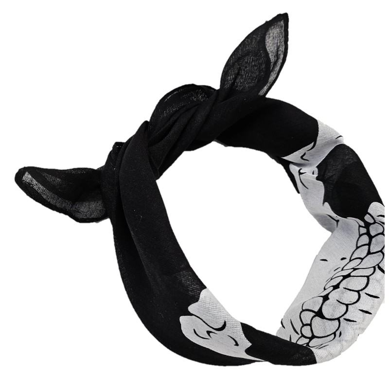itisyours Skeleton Half Skull Face Bandana Mask Scarf Motocycling Biking