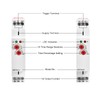LNKWEL GRT8-B1 Delay Off Time Relay 0.1s-10day Delay 16A AC/DC