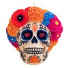Dia De Los Muertos Floral Skull Scented Candle for Day