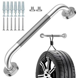 Armiika Upgraded Grab Bar for Shower, 16 inch Elderly Assistance Safety Balance Products Apply to Bathroom, Toilet, Shower Handle for Bathtubs and Showers