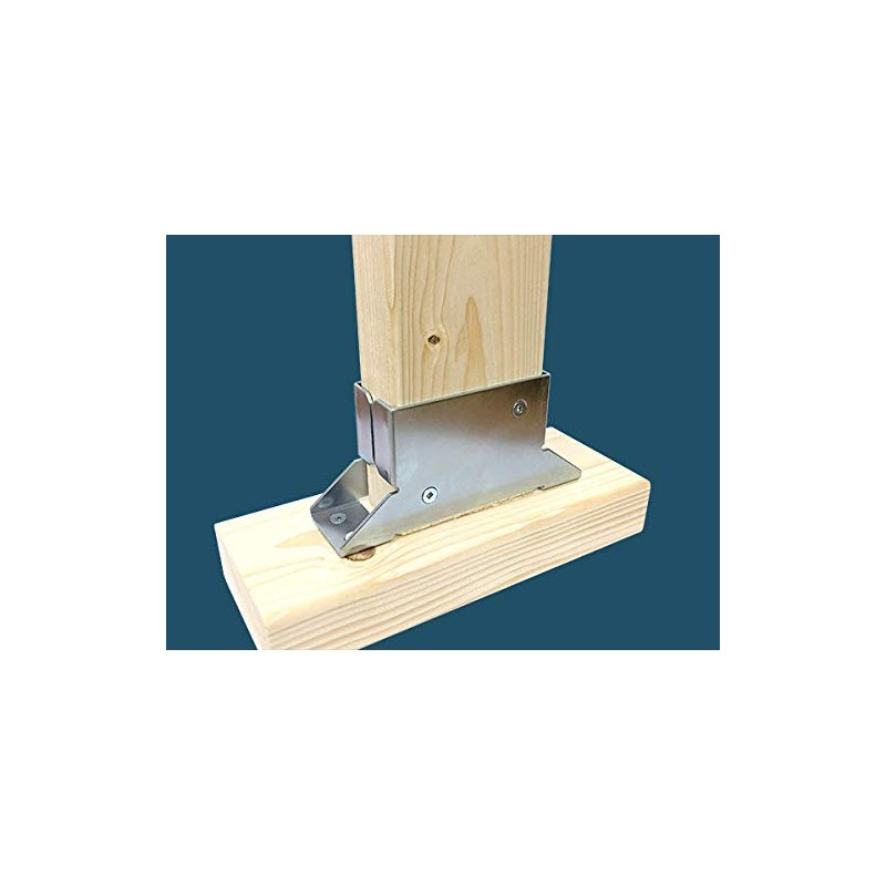 fort FRT-033 Black Painted Metal Bracket for 2X4 B2-BK Quantity: