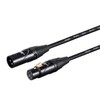 Monoprice Starquad XLR Microphone Cable - 6', Black