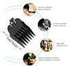 MUNSKT 10PCS Professional Hair Clipper Guards Combs, Replacement Spares Haircut
