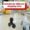 VINTORKY Stair Climbing Wheel Accessories - Heavy Duty Triangle Wheels