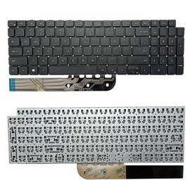 SUNMALL Replacement Keyboard Compatible with Dell Inspiron 15 3510 3511 3515 5510 5515 5518, inspiron 16 7610, Latitude 3520, Vostro 15 3510 3515 3520 3525 7510 with US Layout (Black, No Backlit)