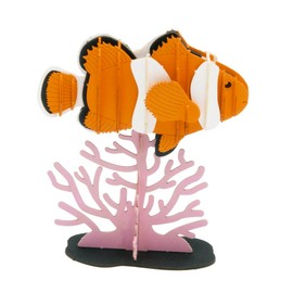 Fridolin 3D Paper Model - Clown Fish