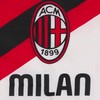 A.C. Milan - Bandiera, Prodotto Ufficiale, Nero-Rosso-Bianco, 0