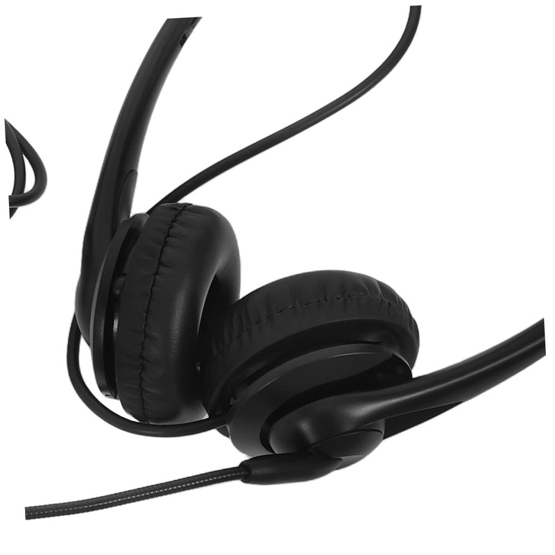 Operitacx Office USB Headset with Noise Cancelling Microphone Comfortable Over