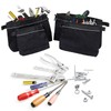 WISEPRO Utility Tool Pouch Bags Set of 4, Heavy Duty