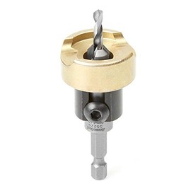 Amana Tool - 55229 Carbide Tipped 82° Countersink with Adjustable Depth Stop & No-