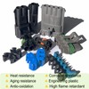 Twippo 14-12 AWG 1/2/4 Pin Connector Weather Pack Connectors Kit