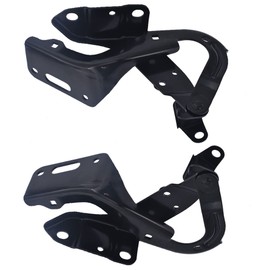 2Pcs Hood Hinge Set Steel Black Replacement for 2016-2021 HR-V HO1236141 HO1236142 60120T7WA01ZZ 60170T7WA01ZZ