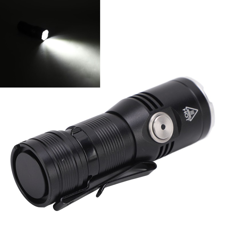 Flashlight Super Bright Type C Charging Aluminum Alloy 2050LM 6