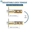 SD Entrance Lock with Key, Golden Heavy Duty Door Lever