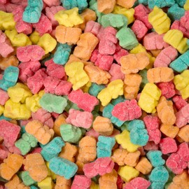 Smarty Stop Gummy Bear (Sour Neon Bear, 1 Pound (Pack Of 1))