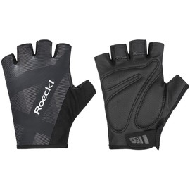 Roeckl Busano Cycling Gloves Short Black 2022: Size: 6.5