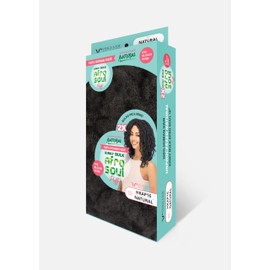 Vivica A. Fox HKAP, Human Hair Afro Puff Curl Kinky Bulk Extension, Perfect for Dreadlock Repair, Braiding, Twist/Tight Styles, 1-Pack, 30 Grams, Color 27 Honey Blonde