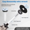 Grinder Extension Shaft 3/8" M10 Thread Angle Grinder Extension Connecting