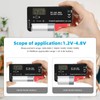 2 Pieces Digital LCD Universal Battery Tester (Model: Bt -
