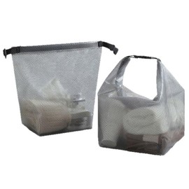 Pool Bag, 2 Spa Bags (1 Large + 1 Small), Spa Bag, Waterproof Bag, Sauna Pouch, Spa Bag, Hot Spring Pouch (Gray)