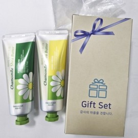 Other Kwailnara Chamomile Shea Butter Hand Cream 60ml + Foot Cream 60ml + Foot Vinyl 1 Set, Chamomile Shea Butter Hand Cream + Foot Cream + Foot Vinyl 1 Set / 기타 과일나라 캐모마일 쉐어버터 핸드크림60ml+풋크림60ml+풋비닐1세트, 캐모마일 쉐어버터 핸드크림+풋크림+풋비닐1세트