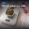 Digital Kitchen Scale, 1g Precision Food Scale with LED Display,