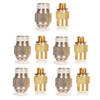 5 Sets PC4 M6 Pneumatic Fitting Push to Connect PC4
