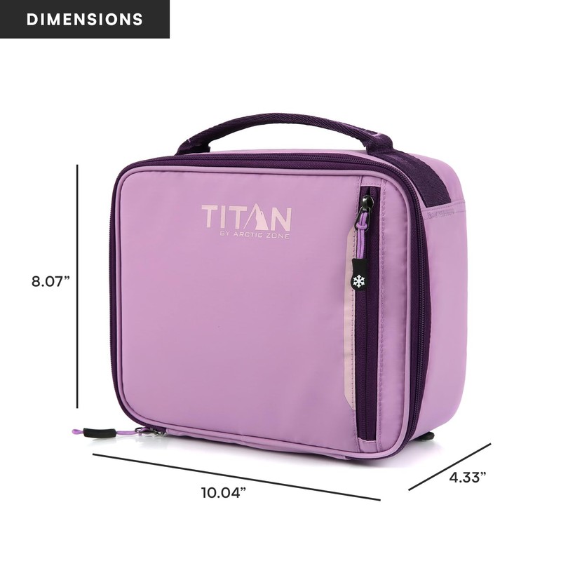 Titan Fridge Cold Lunch Box With 2 350g Ice Walls®,