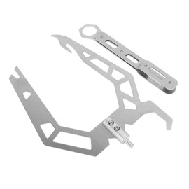 Mooring Rope Dock Hook, The Boat Hook, for Your Home and Outdoor U Type Mooring Rope Threader Dock Hook Cable Wire Guider Ship Parking Tool (Normal Version)