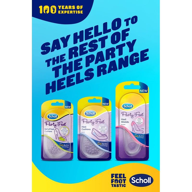 Scholl Party Feet Ball of Foot Gel Cushions