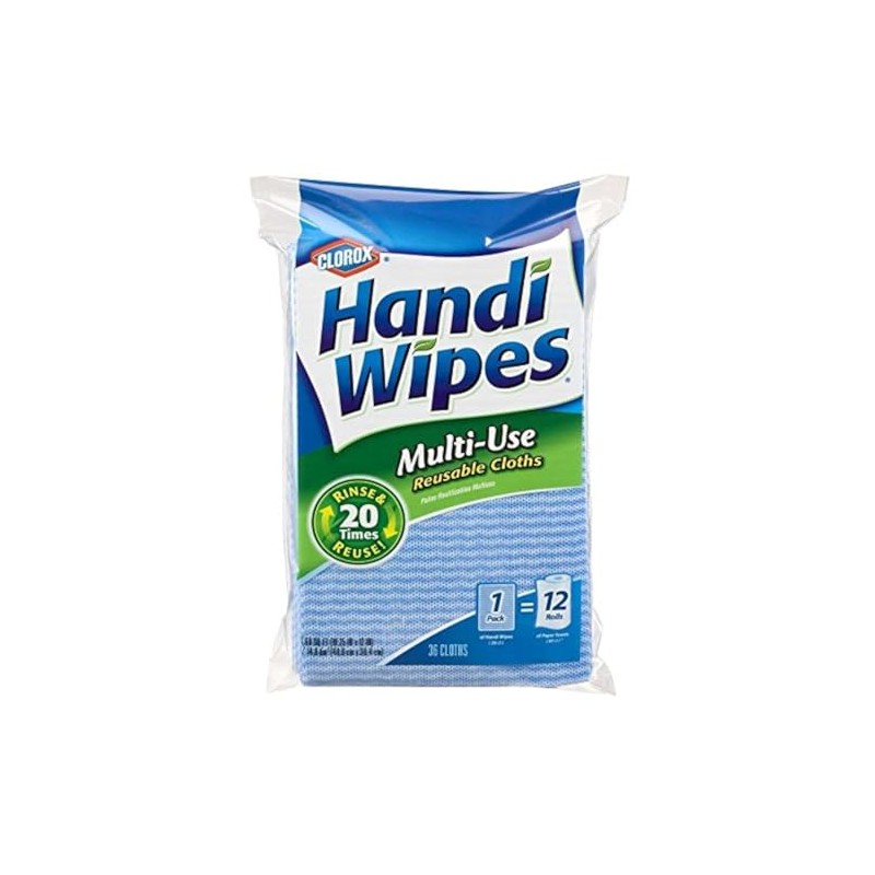 Handi Wipes Clorox Multi-Use Reuseable Cloths, 36 Count