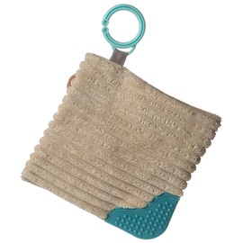 Mary Meyer Crinkle Teether Toy with Baby Paper and Squeaker, 6 x 6-Inches, Sparky Puppy