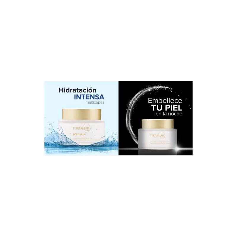 Terramar Kit Hidratación Dia Noche Incluye Crema Gel Facial Acido