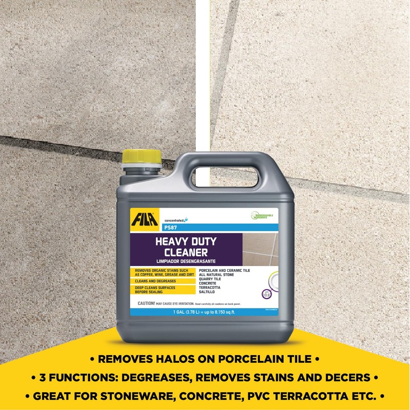 FILA Surface Care Solutions PS87 Heavy Duty Cleaner and Degreaser,
