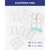 TENS Unit Replacement Pads, Nursal Reusable Self-Adhesive Electrodes Pads 20