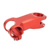 Bike Stem Red Aluminum Alloy Mountain Bike Handlebars Negative 17