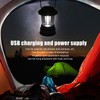 Outdoor Bluetooth Speaker Light Retro Style 2 Modes USB Power