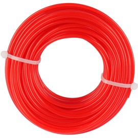 Trimmer Lines, Strimmer Wires, Durable, Flexible Nylon Cord for Grass Cutting, Weed Trimming & Garden Maintenance, Easy to Install, Universal Fit for Electric & Petrol Strimmers (2.4mm x 15 Meters)