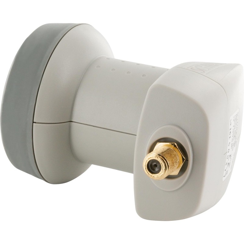 Schwaiger 714371 Digital Premium Quad LNB (Charcoal) for Two Participants