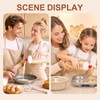 Dommsinon 2 Pack Pancake Batter Dispenser Bottle ，BPA-free 34oz dispenser，for