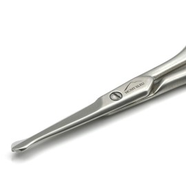 Mont Bleu Nose & Ear Hair Scissors Straight Blades Carbon Steel Made in EU