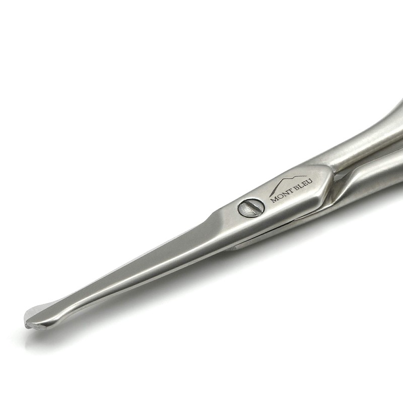 Mont Bleu Nose & Ear Hair Scissors Straight Blades Carbon