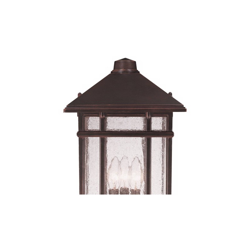 J du J Sierra Craftsman 18"H Bronze Outdoor Post Mount