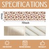 Fall Rugby Maple Leaves Football Table Runner 13x72 Inch