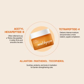 Neul:Hyeyum Fermented Snail Firm Cream - Anti-Ageing & Brightening Face Cream with 62.7% Fermented Snail Slime & Yeast Filtrate - Firming Care for Elastic, Nourished Skin (50 g)