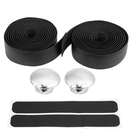Bike Handlebar Tape, Carbon Fiber Cycling Handle Bar Wrap Handle Grip Tape for Mountain Road Bike(black) Musicalinstrumenttoy Bicycles And Spare Parts